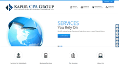 Desktop Screenshot of kapurcpa.com